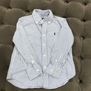 Polo by Ralph Lauren, boys size 4t, button down long sleeve dress shirt